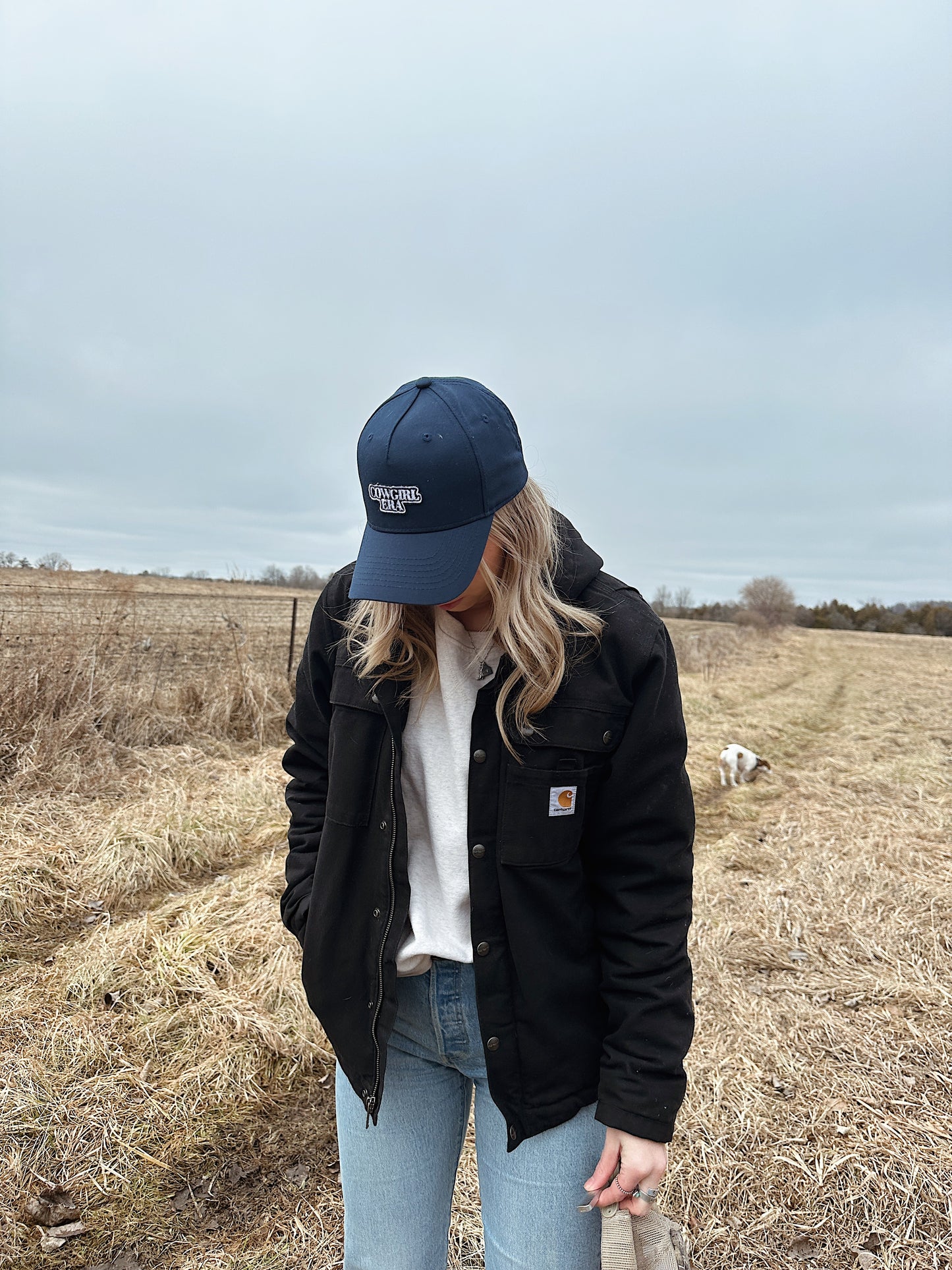 COWGIRL ERA HAT (NAVY)