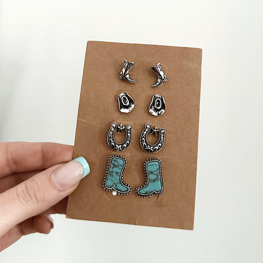 WESTERN EARRINGS PACK