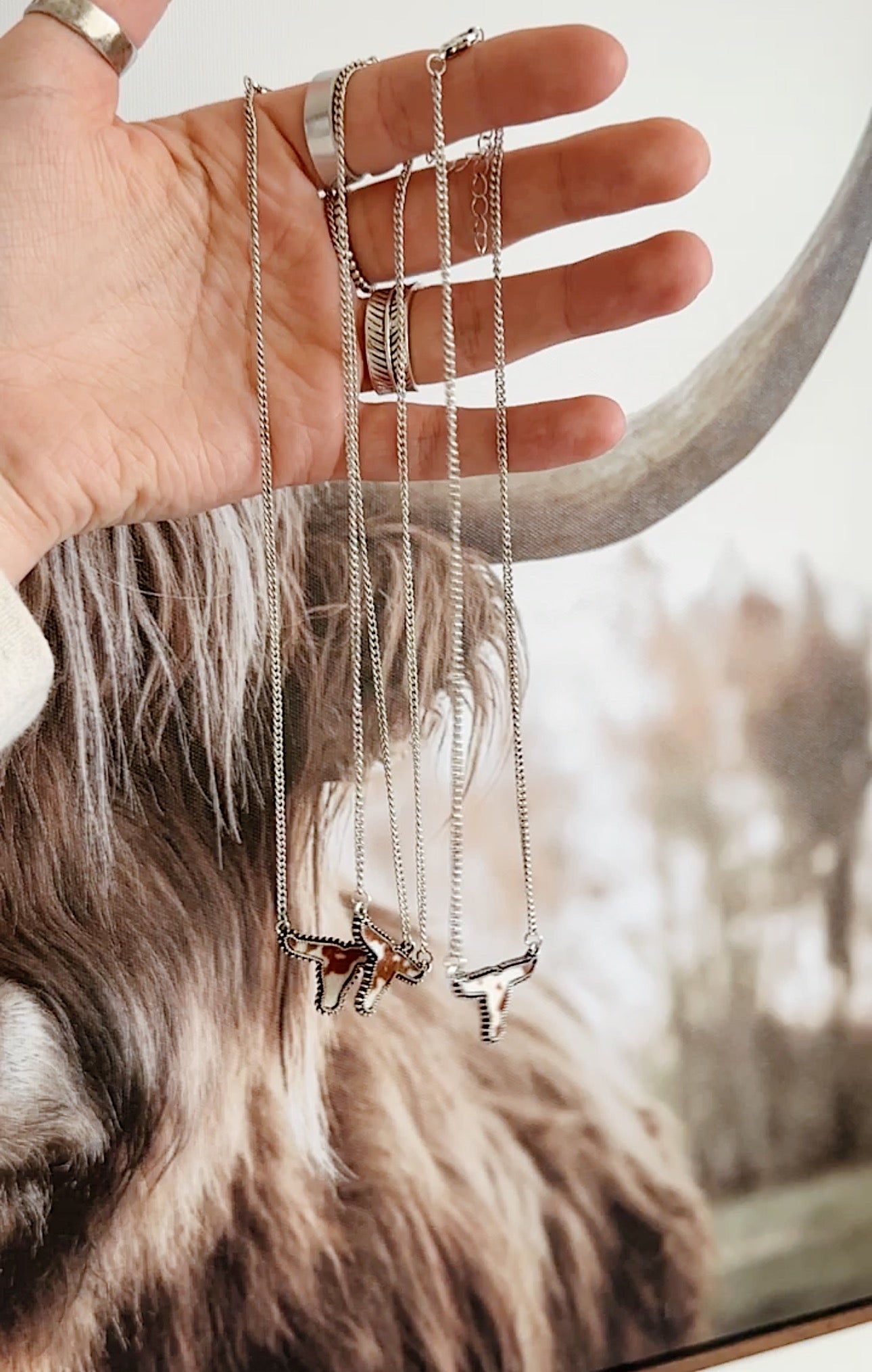 LONGHORN NECKLACE