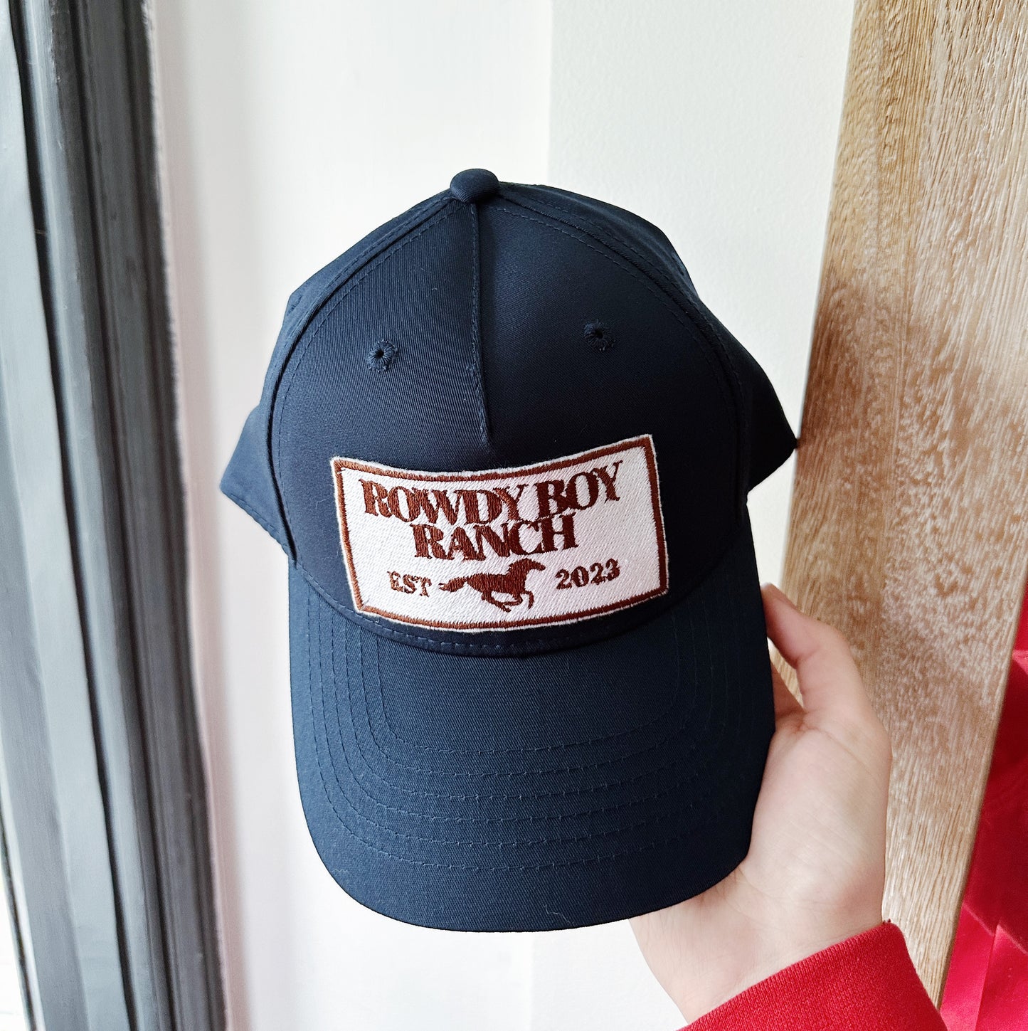 ROWDY BOY HAT (NAVY)