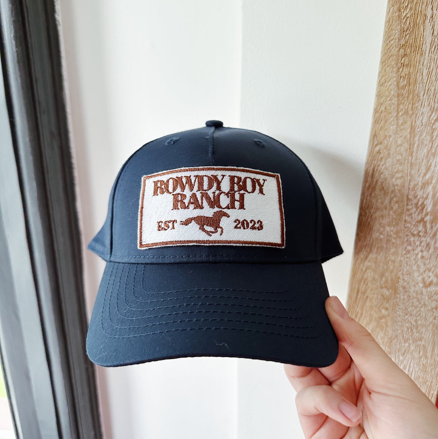 ROWDY BOY HAT (NAVY)